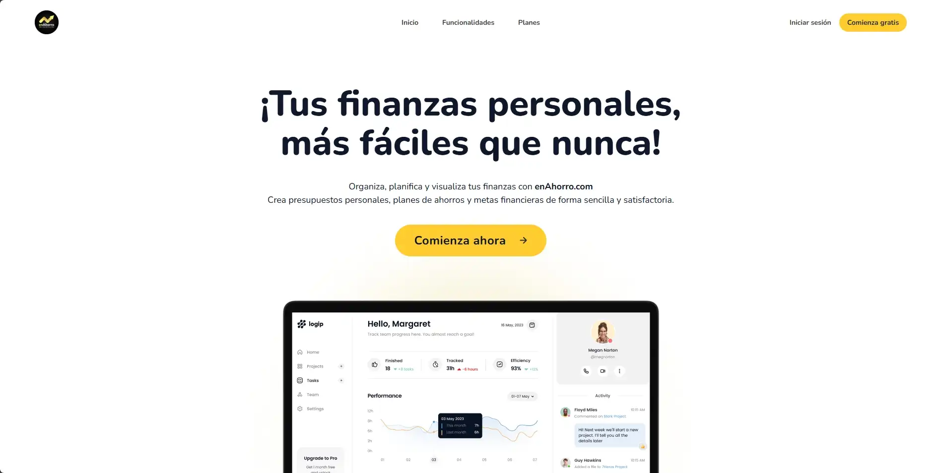 Captura de pantalla del proyecto